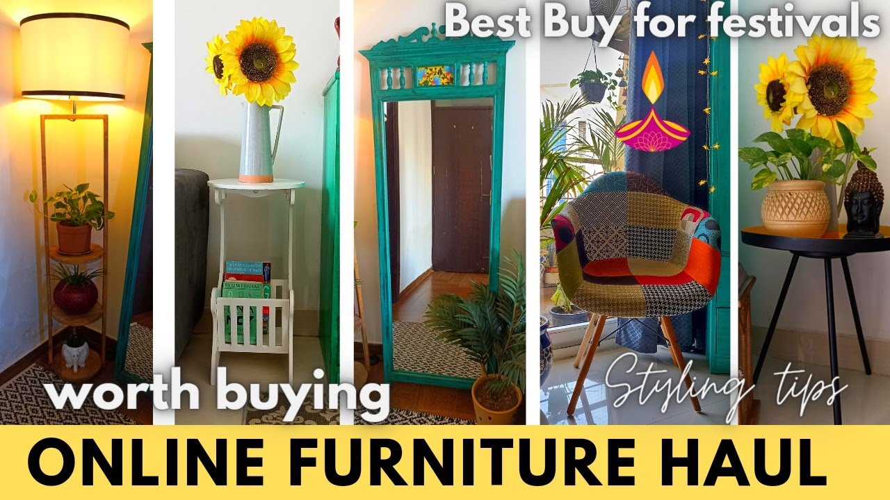 Home Decoration ideas ll Online furniture Haul and Review ll Home Decor