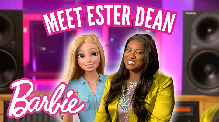 @Barbie | 🎤 Barbie Interviews Ester Dean, Song Machine! 🎼🌟 | Barbie Vlogs
