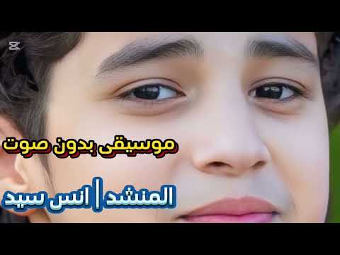 موسيقى بدون صوت المنشد انس سيد أحباب رسول الله
