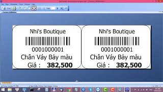 Cách in tem mã vạch, tem kệ hàng trong phần mềm bán hàng VNUNI screenshot 5