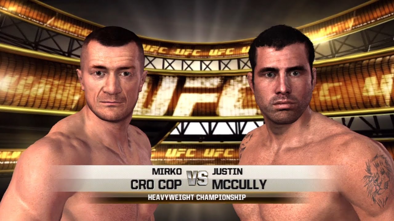 UFC Undisputed 2010 Gameplay Mirko Cro Cop vs Justin McCully