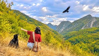 Living Off-Grid in Mountain Paradise: Trailer Life, Old Stone Cabin & Outdoor Kitchen