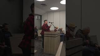 Skylark Bruce at Canton Ohio City Council 10/20/2025 (video credit to LaRinda Johnson)