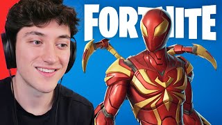 🔴LIVE - Fortnite Customs! (NEW Iron Spider)