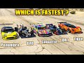 GTA 5 ONLINE : TIGON vs PENUMBRA vs COQUETTE vs DR1vs BR8 (which is fastest?)