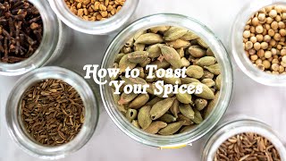 How to Toast Your Spices