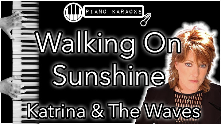 Walking on Sunshine Piano version - Piano performance video thumbnail