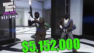 GTA Online Casino Heist - Aggressive Approach Hard Mode Artwork Target Elite Challenge $5,152,000