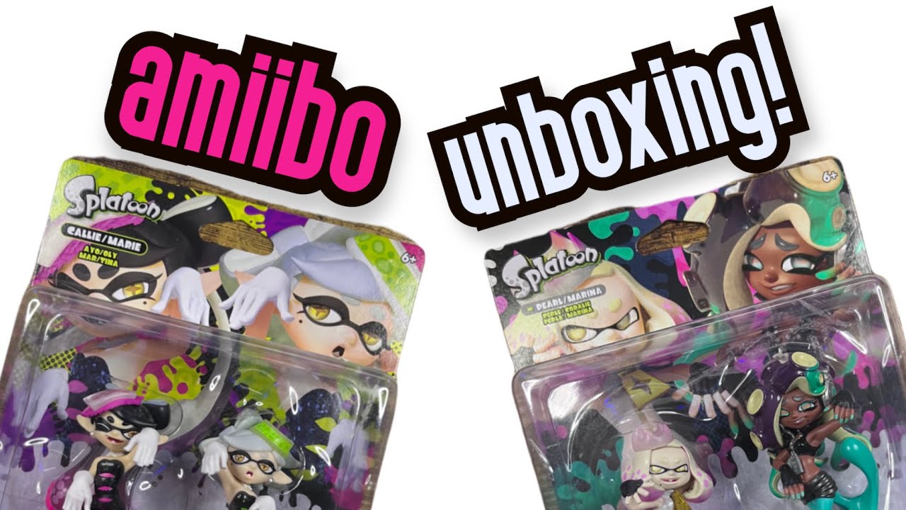We unboxed the Squid Sisters and Off the Hook amiibos!