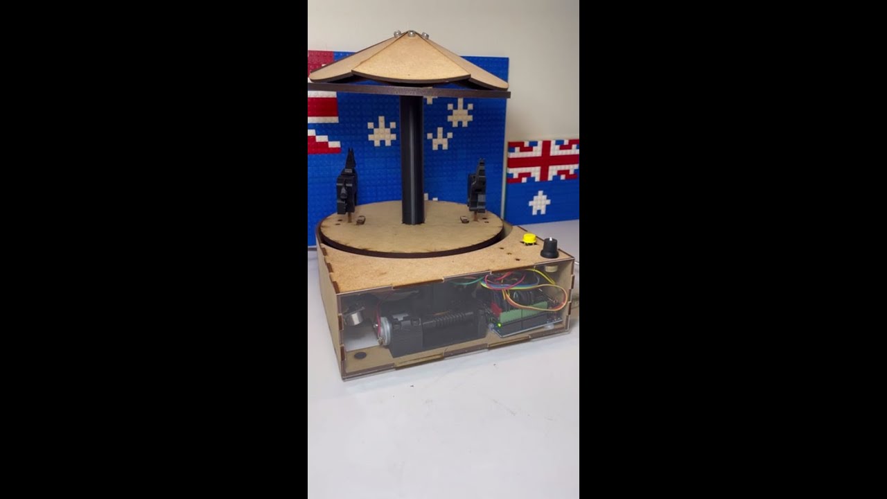 Carousel Ride Demo and Build - MCEN30021 Project for Mechanical Systems Design