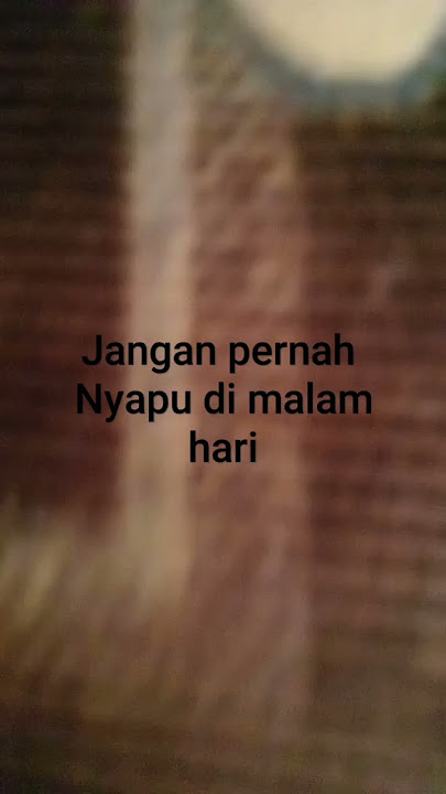 kalian pernah gk nyapu di malam hari #shortvideo #masukberanda #malamjumat #nyapu