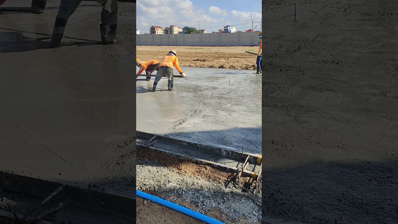 Technical do top surface of concrete old version