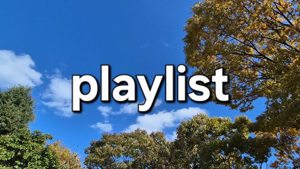 [playlist] 청량한 하늘과 같은 경쾌한 배경음악, Lighthearted background music like a refreshing sky