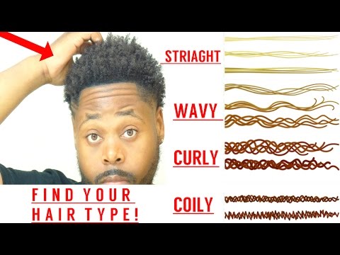 Hair Type Chart Men