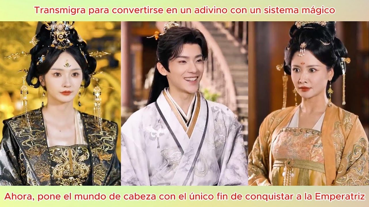 Usando un sistema mágico, un adivino pone el mundo de cabeza por la Emperatriz.