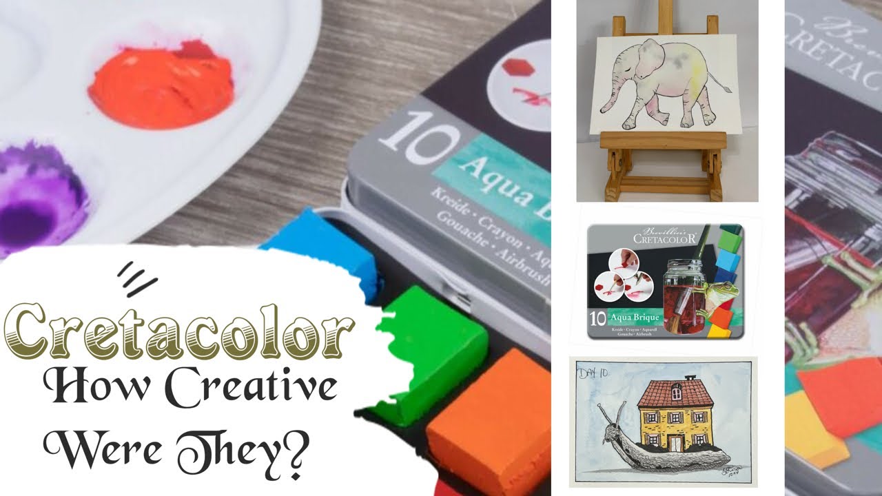 Just What Would You Call These? Cretacolor Aqua Brique Demo • Review