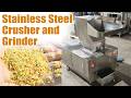 Stainless Steel Food Grinder Machine | High-Efficiency Powder Milling System#grinder #crusher