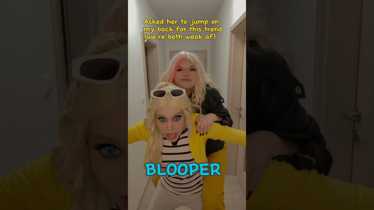 BLOOPER - You need a HUG | Chloé Bourgeois & Zoé Lee@nikkihatsunecosplay#cosplay|Miraculous Ladybug