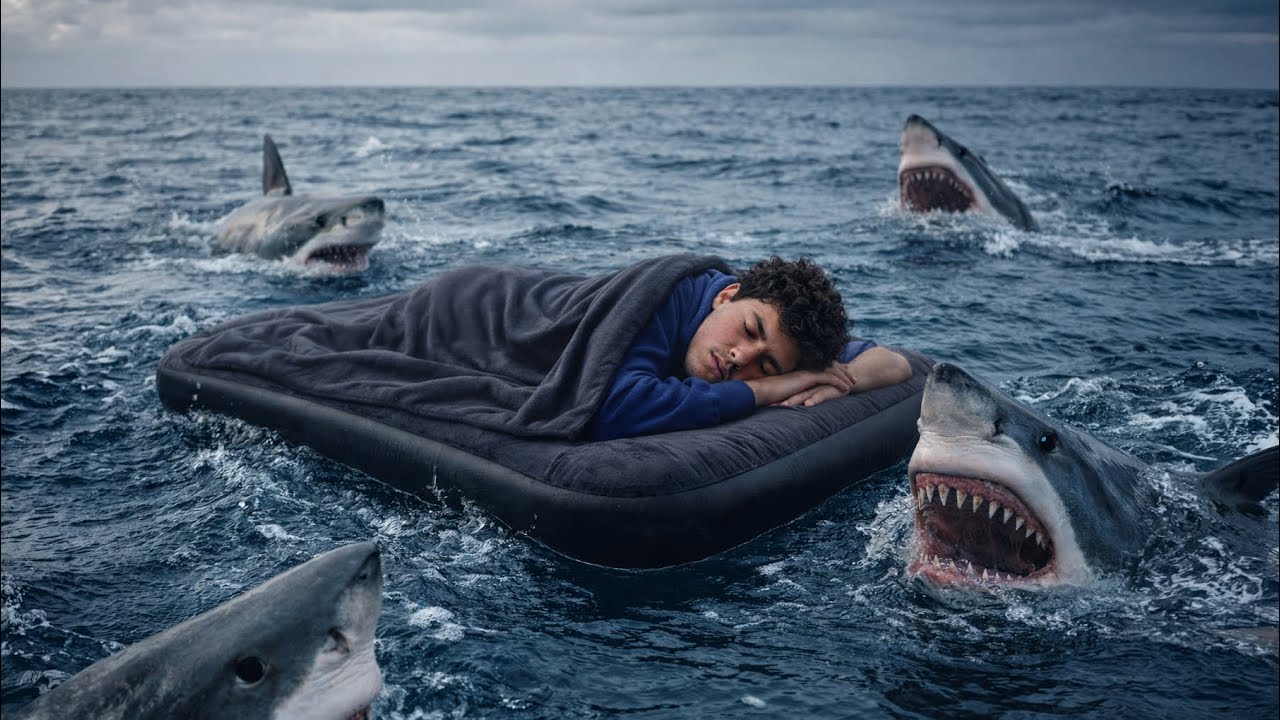 Sleeping in weird places prank 