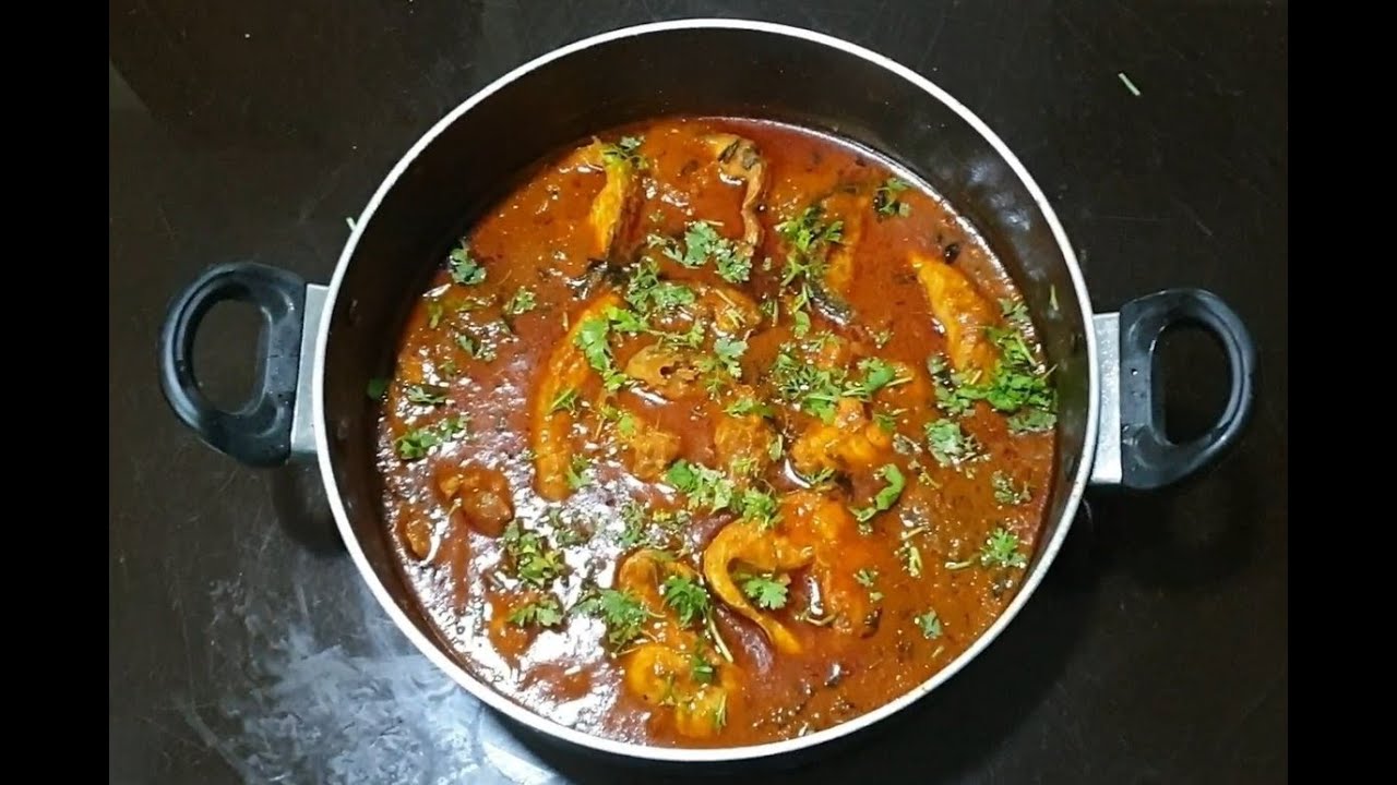 Fish pulusu /Fish curry/ Home recipe/ Mom cooking YouTube