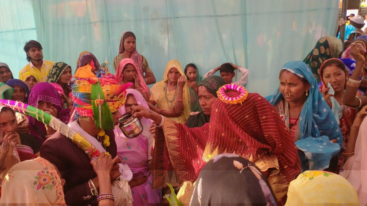||💓आदिवासी शादी लाडा को पानी पिलाया विडियो Adivasi shaadi Video2025💞||