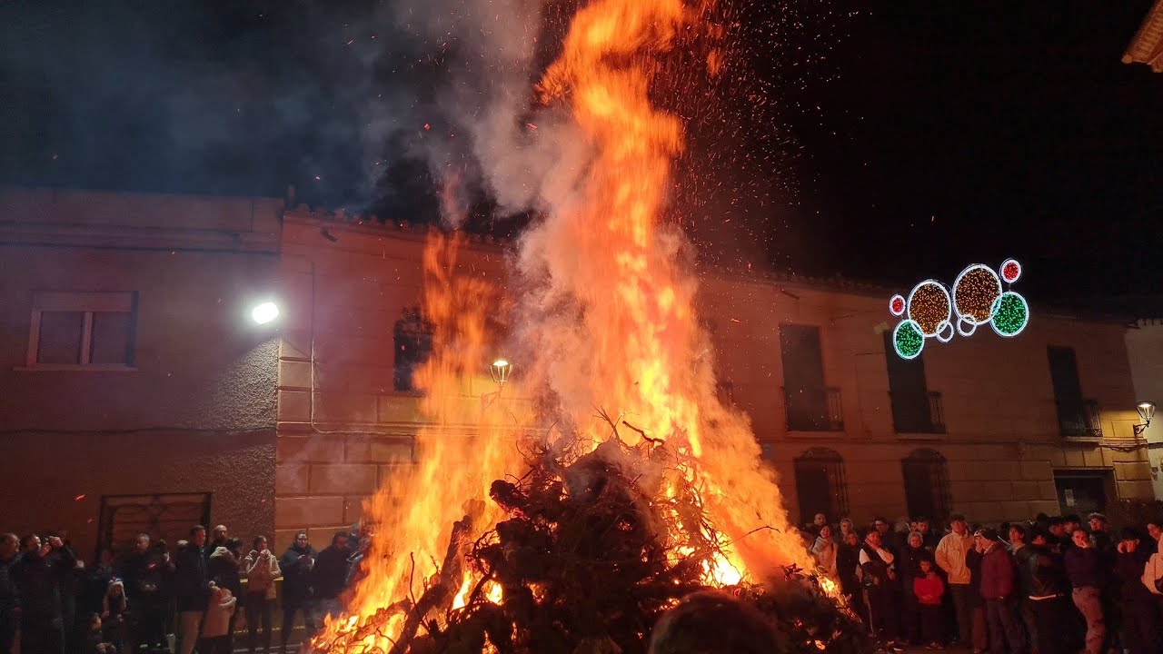 Lumbre de San Antón 2025 Manzanares