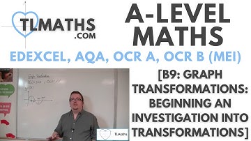 A-Level Maths: B9-01 [Graph Transformations: Beginning an Investigation into Transformations]