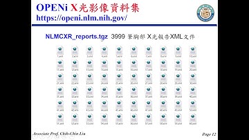 智慧醫療: 9-3 Open-i X光影像XML註解讀取技術