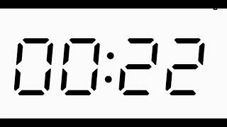 Kitchen timer 1 minute Countdown