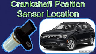 Crankshaft Position Sensor location on a 2021 Volkswagen Tiguan