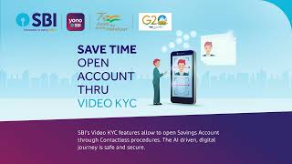 Open a Savings account with a quick video KYC feature!
