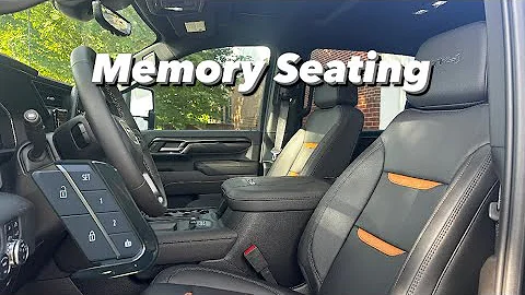How to Set Your Memory Seating on Your GMC Sierra