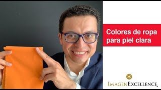 Colores de ropa para piel clara (hombres y mujeres)