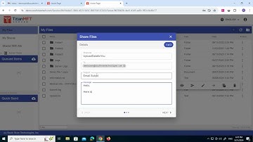 Titan MFT Server Feature Highlight - Share - Securely Send and Share Data