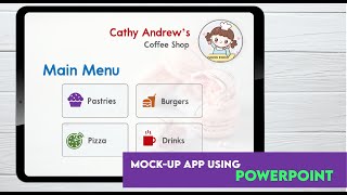 Mock-up App Using Powerpoint