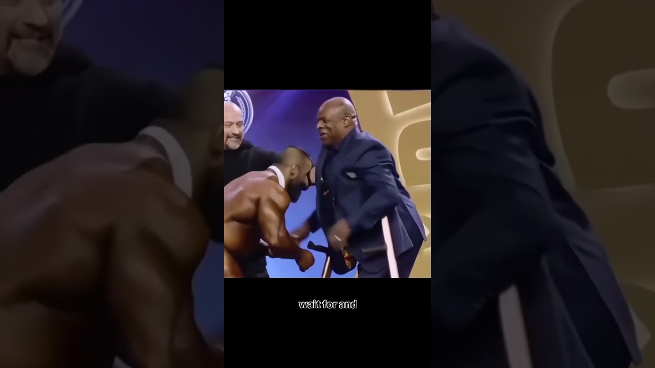 King of body builder Ronnie Coleman body builder👑 and Hadi choopan