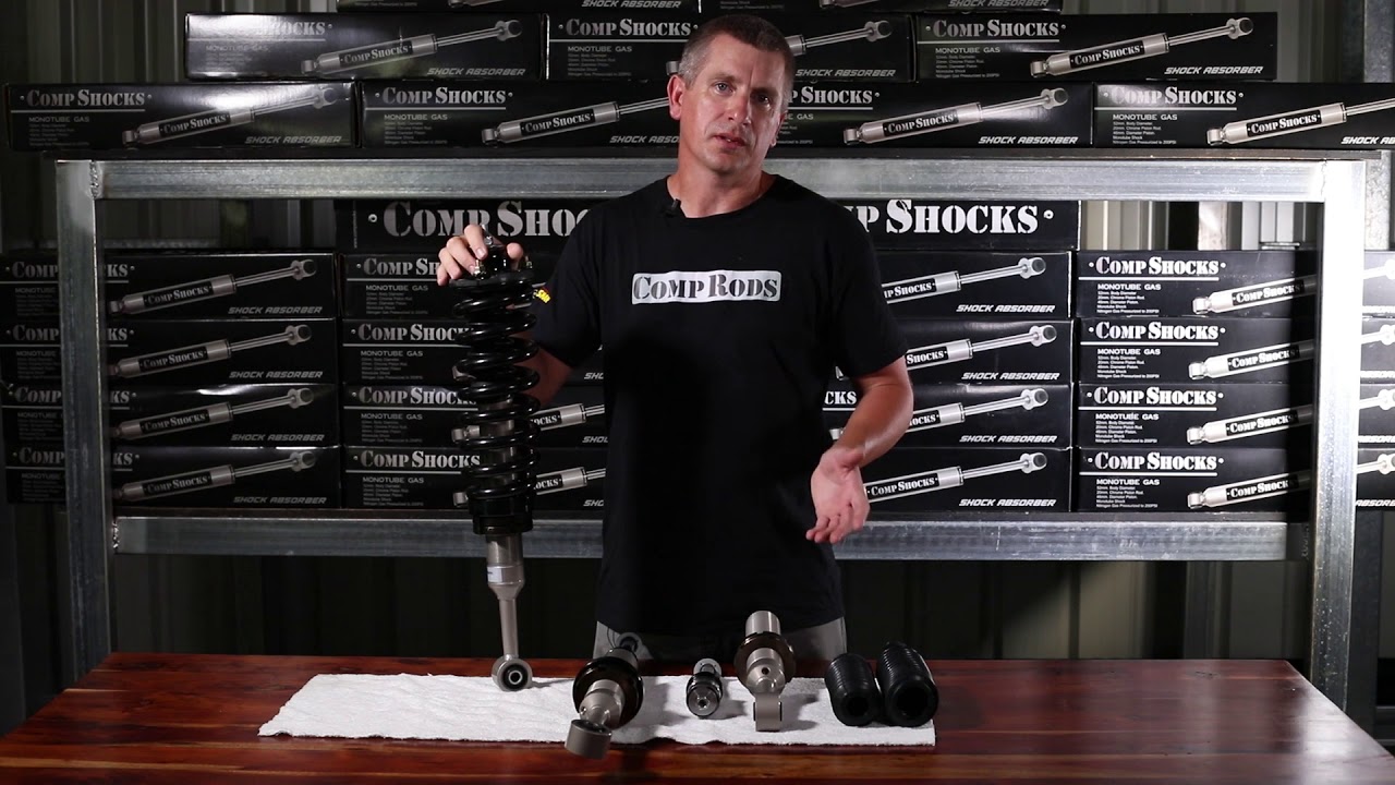 Comp Shocks Np300 Comp shocks nissan navara np300 toyota hilux - YouTube