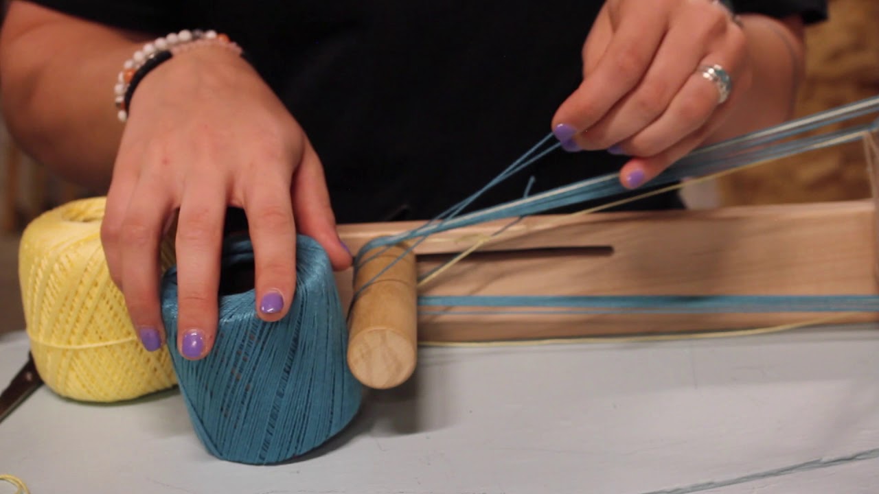 Inkle weaving tutorial YEPC CDC YouTube