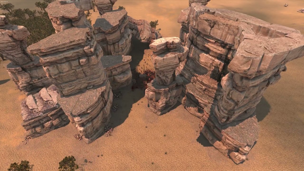 I just tested 500 Vaders versus 40 Saurons in UEBS 2.