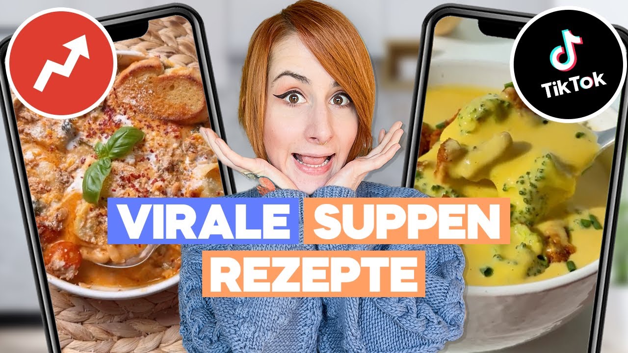 Ich teste VIRALE Suppen Rezepte von TikTok 🍲