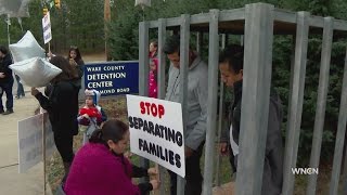 Wake County vigil protests national immigration raids