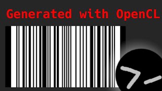 Generating barcodes with with OpenCL