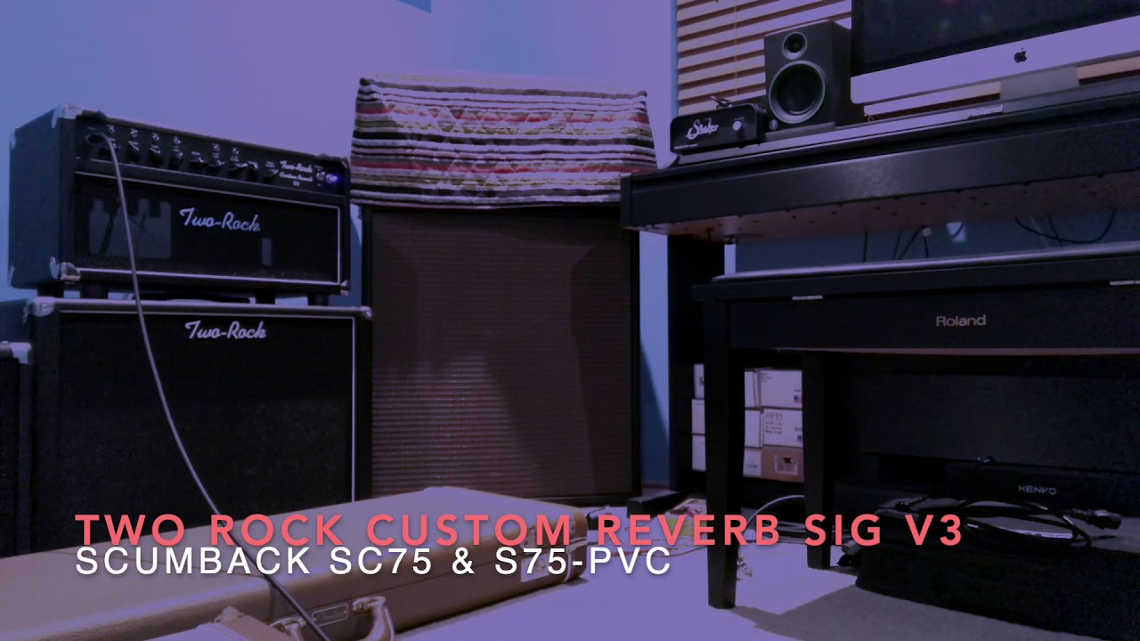 Two Rock Custom Reverb Signature v3 with Scumback Alnico Speakers YouTube