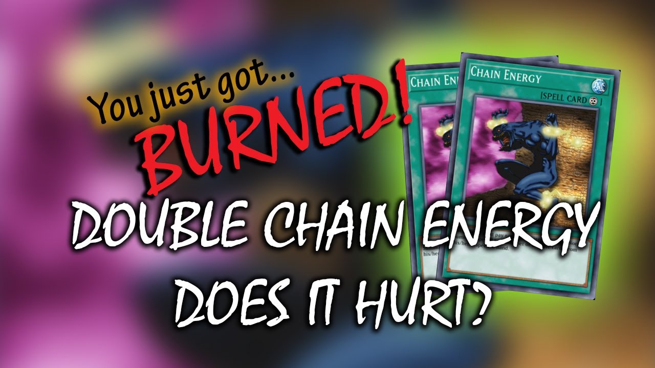 Double Chain Energy Burn Deck YuGiOh! Master Duel YouTube