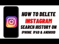 How To Delete Instagram Search History On iPhone 12 / 12 Pro / 12 Pro Max