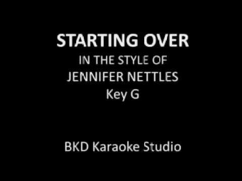 starting-over-(in-the-style-of-jennifer-nettles)-(karaoke-with-lyrics)
