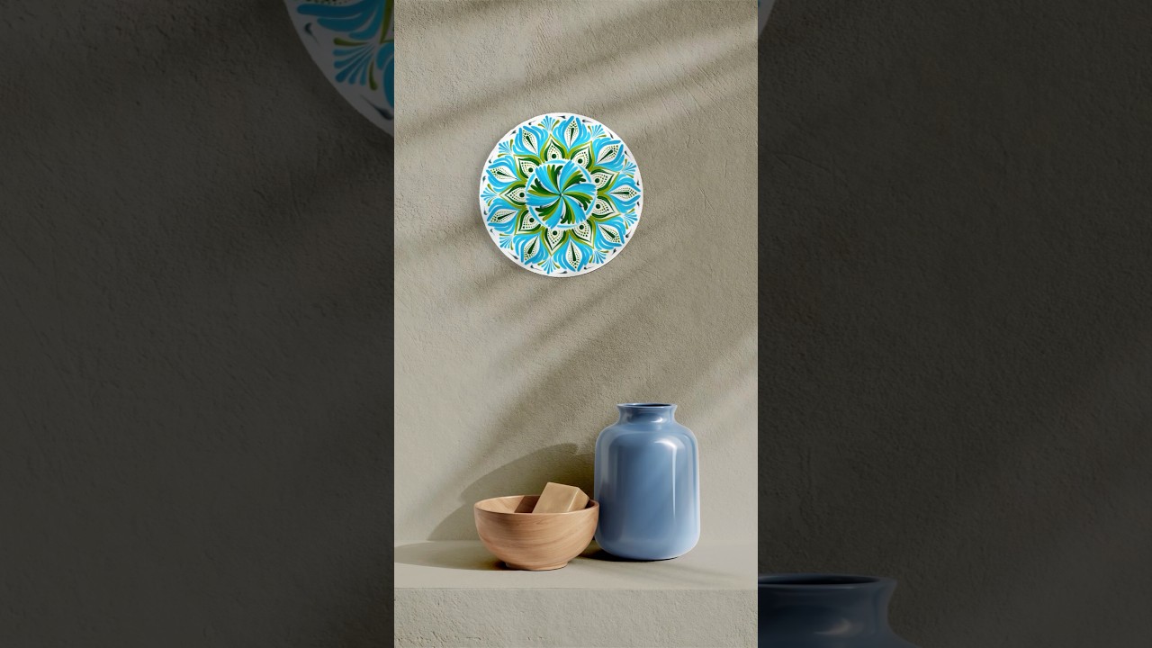 Beginners Mandala painting #art #painting #mandala #shorts