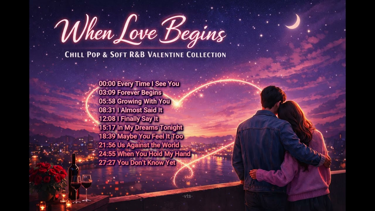 When Love Begins | Chill Pop & Soft R&B Valentine Collection