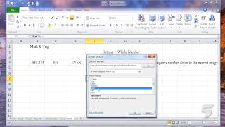 Math and Trig Functions - Intermediate Spreadsheet Tutorial 16
