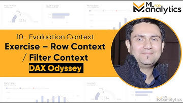 10 - Evaluation Context - EXERCISE - Row / Filter Context